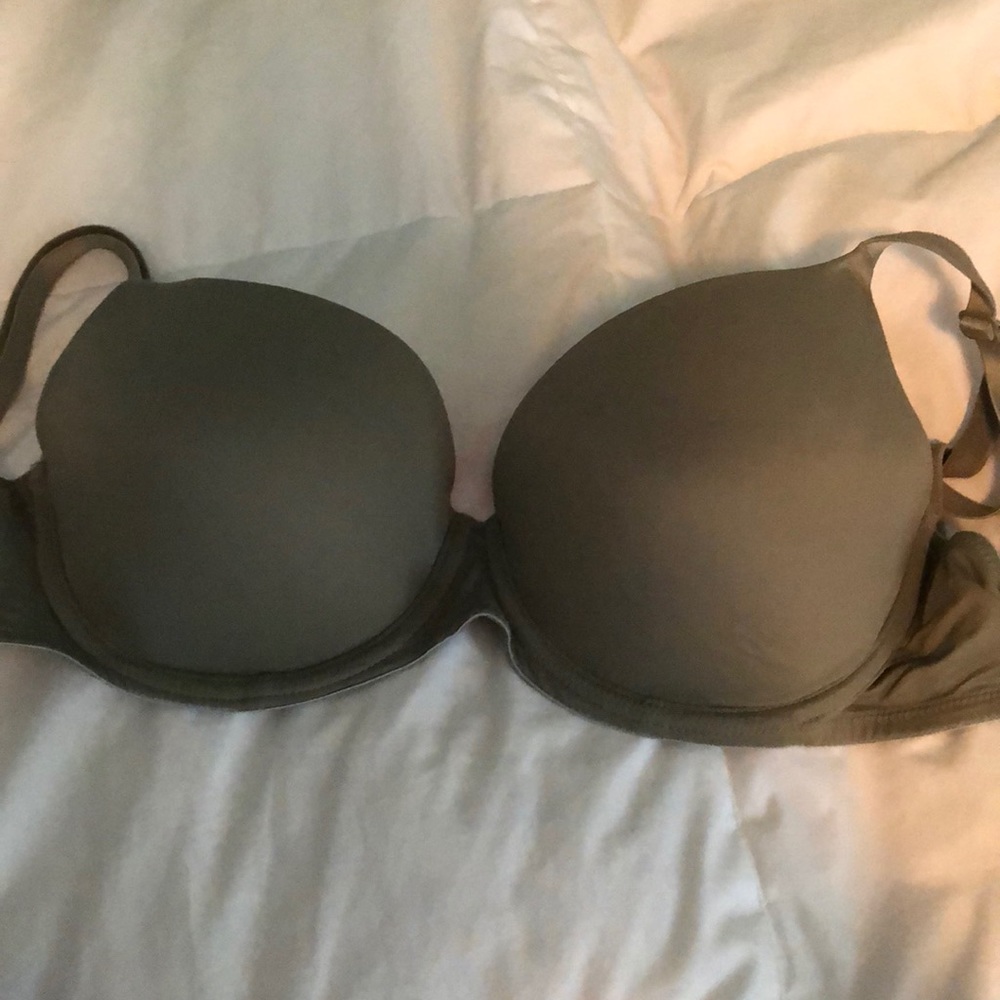 Army green bra Vs PINK size 34D